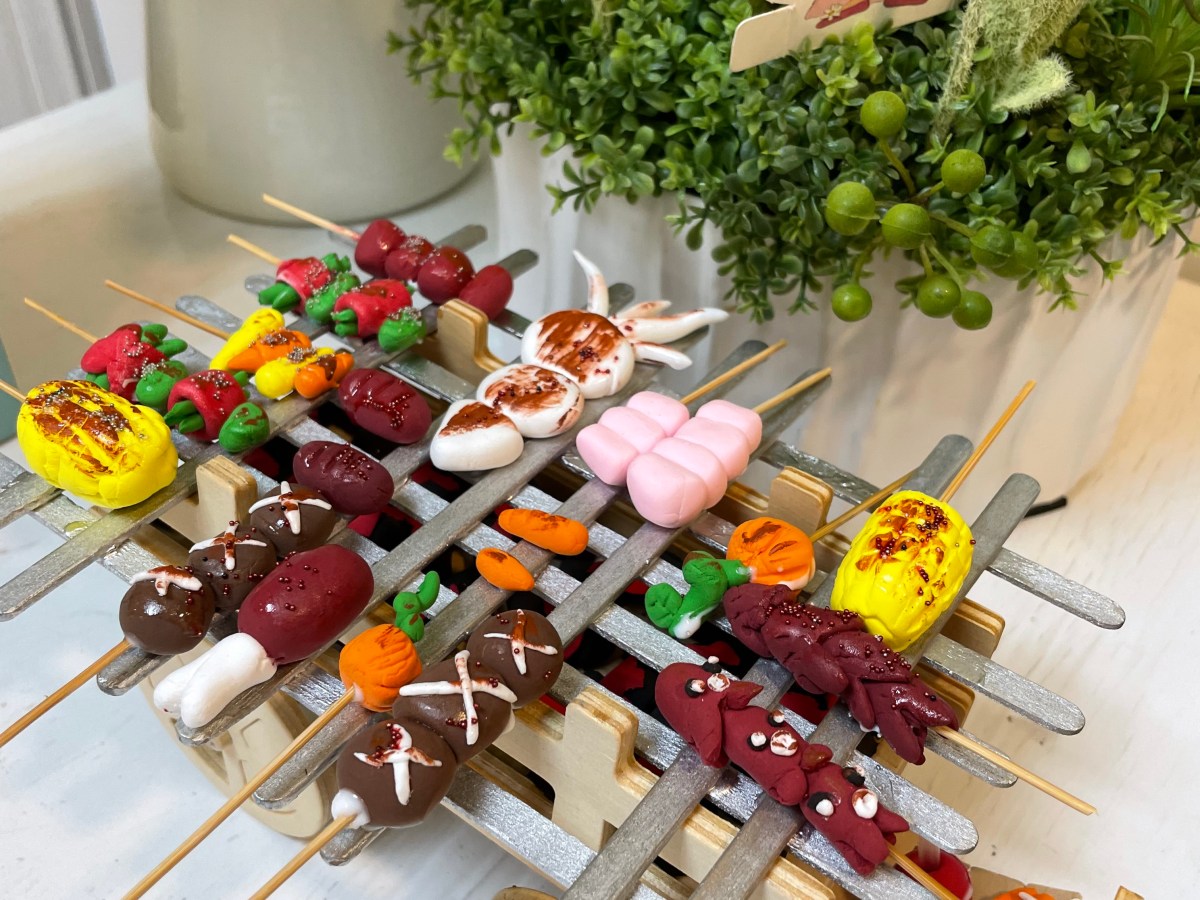 中秋節烤肉餐車—-【黏土班】